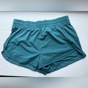 Athleta Teal Athletic Shorts